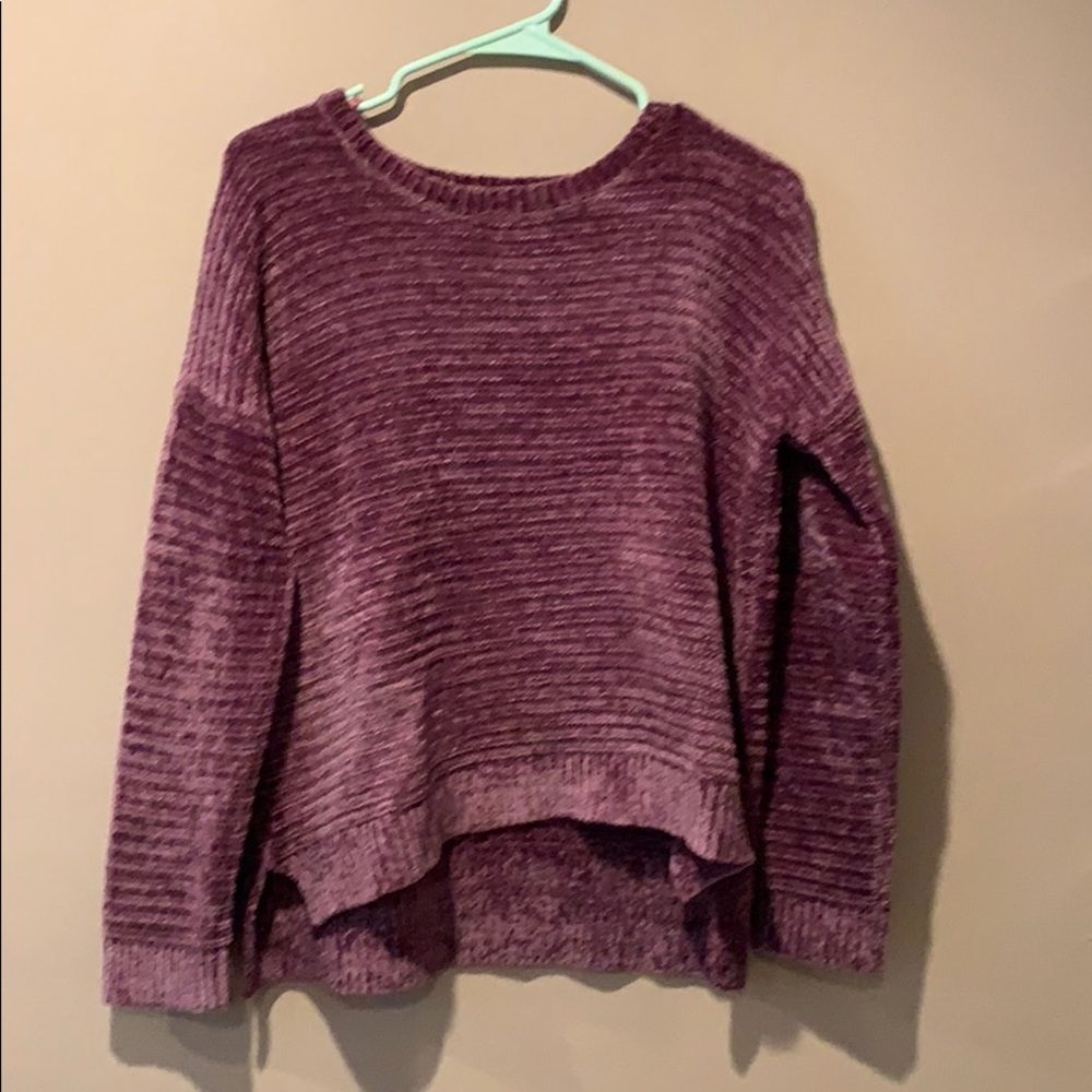Soft purple sweater